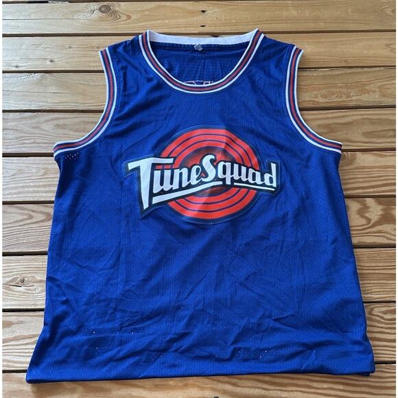 Tune Squad Bugs Jersey Size Medium Men’s Blue - Picture 1 of 5